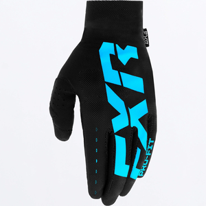 FXR Pro-Fit Air MX LE Gloves - Black/Blue 